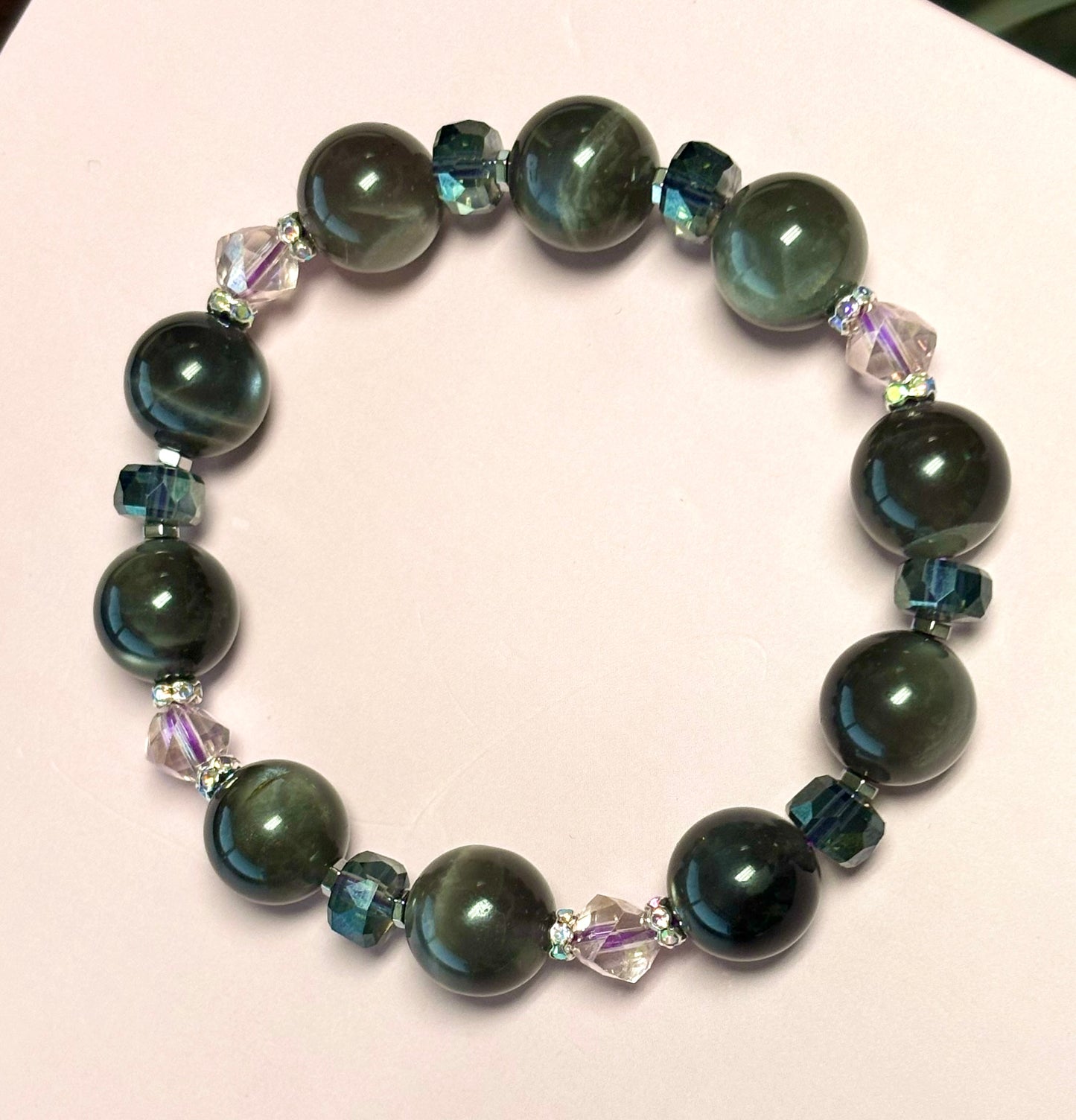 Black Moonstone Bracelet