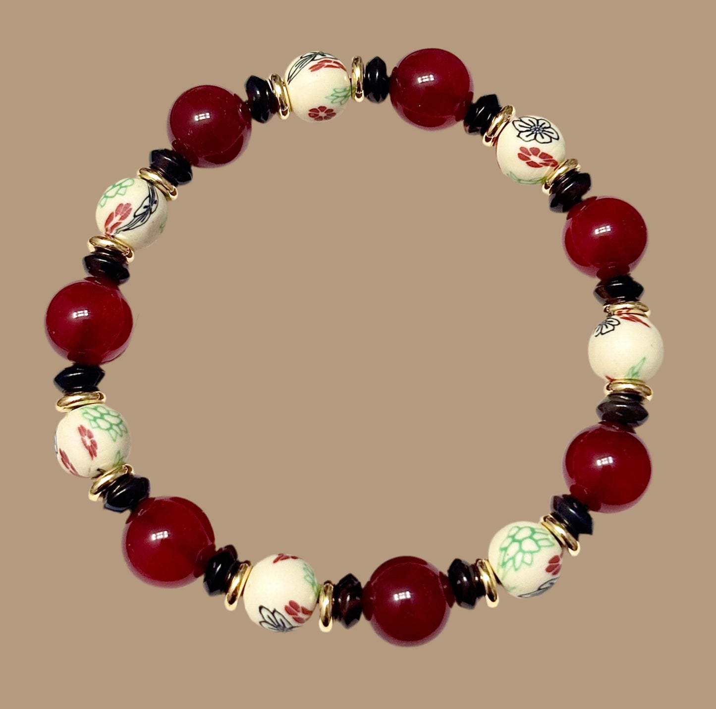 Agate-Jade Bracelet