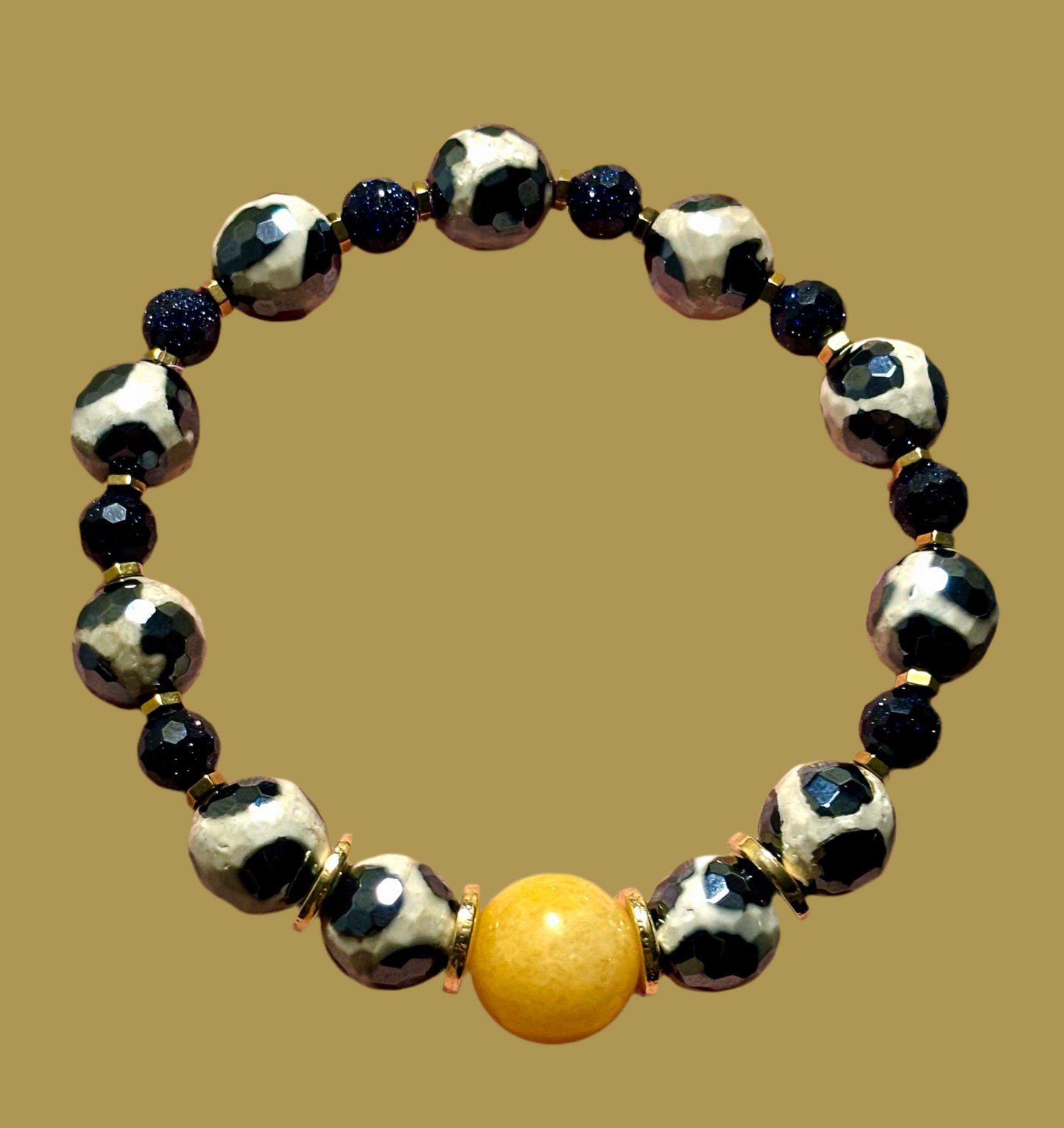 DZI Agate Bracelet