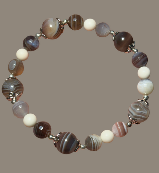 Botswana Agate Bracelet